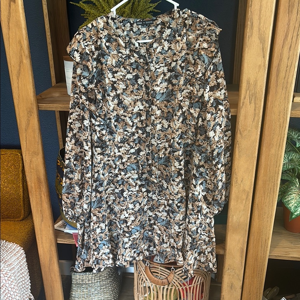 Floral Long Sleeve Dress